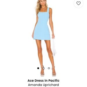 Amanda Uprichard Ace Dress in Pacific